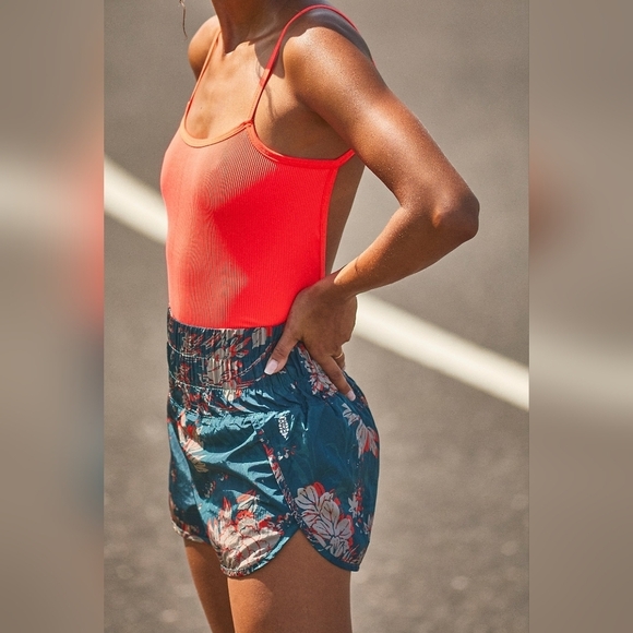 Free People The Way Home Shorts in Empire Jewel Combo•Large•LIKE NEW - Picture 2 of 7